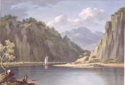 Sul fiume Elba, vicino a Lowositz in Sassonia, tavola 1 da 